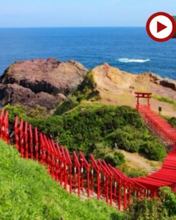 北九州、福岡 山口縣 冬日賞景5天溫泉之旅 元乃隅神社(123個朱紅色鳥居隧道)、日本最大鐘乳洞之一秋芳洞、九州鐵道紀念館