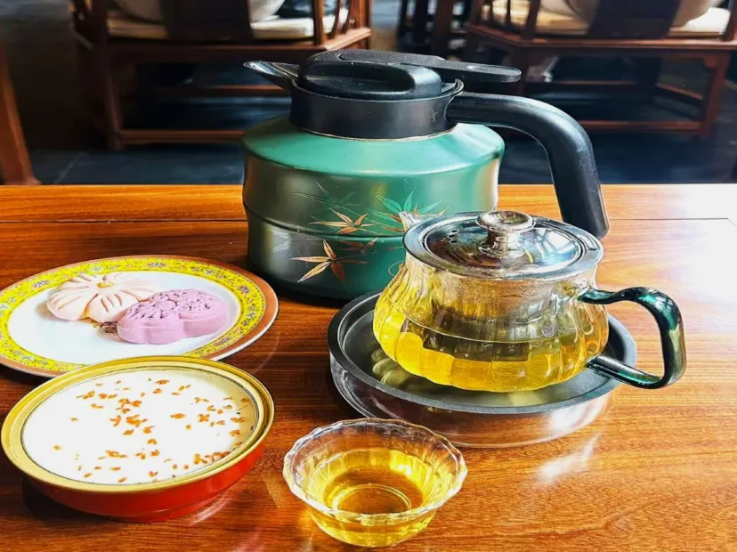 北海公園仿膳茶社下午茶
