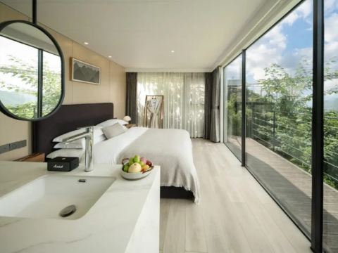 黃果樹匠廬·閱山 山景大床房