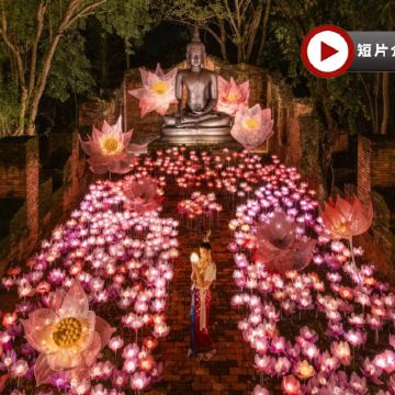 曼谷+芭堤雅5天玩樂之旅 《季節限定》全球最壯觀~Nasatta 燈光節(泰服體驗)、潮拍"丹莎飛機Cafe"