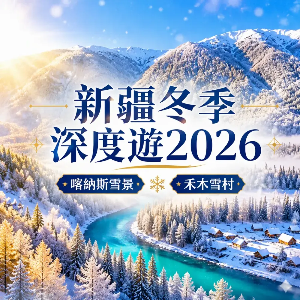 新疆冬季深度遊2026｜喀納斯禾木雪村攻略