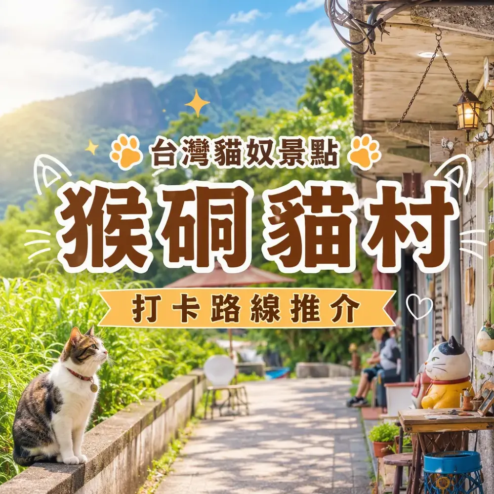 猴硐貓村攻略｜台灣貓奴景點＋台中打卡路線