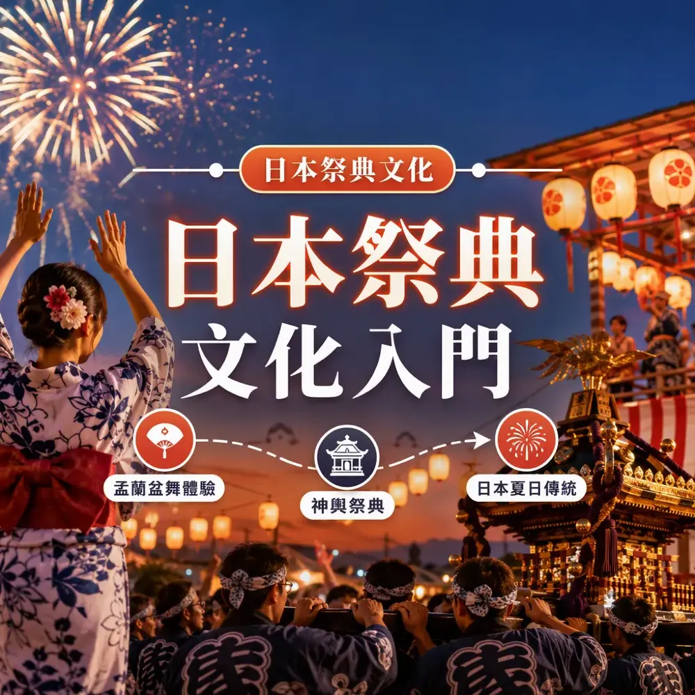 日本祭典文化入門——花火、盆踴、神輿地道體驗