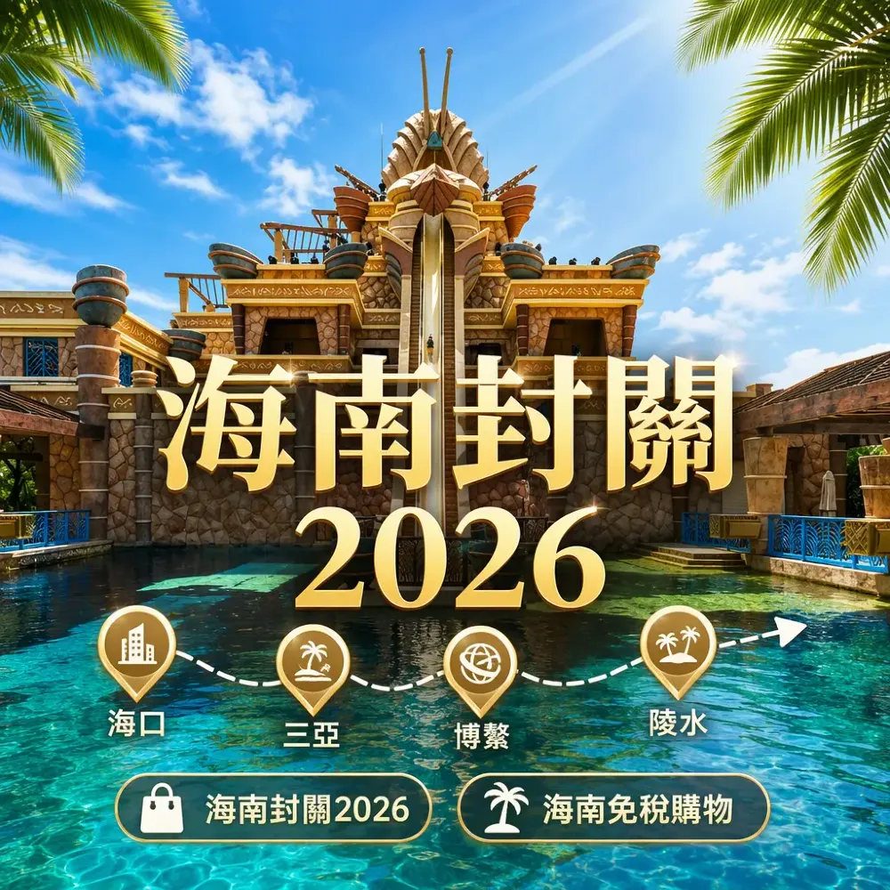 海南封關2026攻略｜港人免稅購物與海島度假