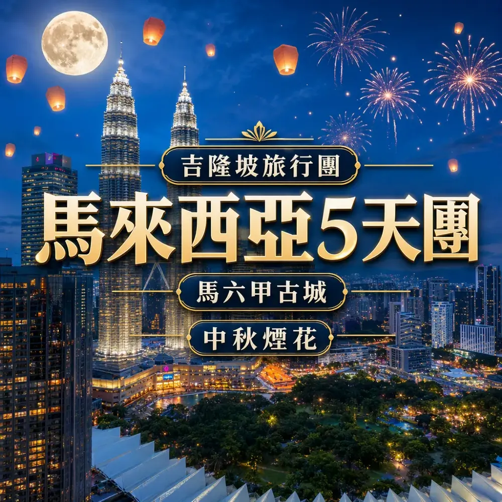 吉隆坡旅行團5天攻略｜馬六甲古城中秋煙花螢火蟲