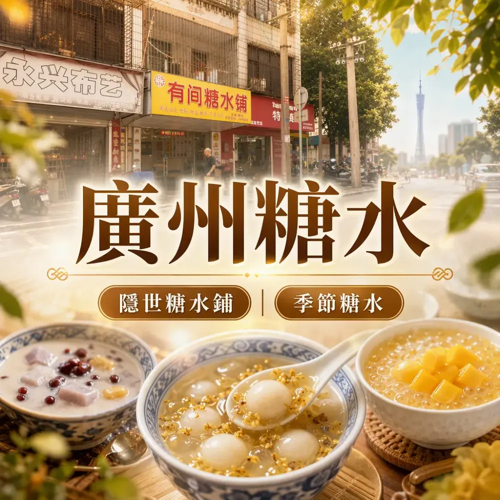 廣州糖水地圖！10間隱世糖水鋪+季節糖水指南