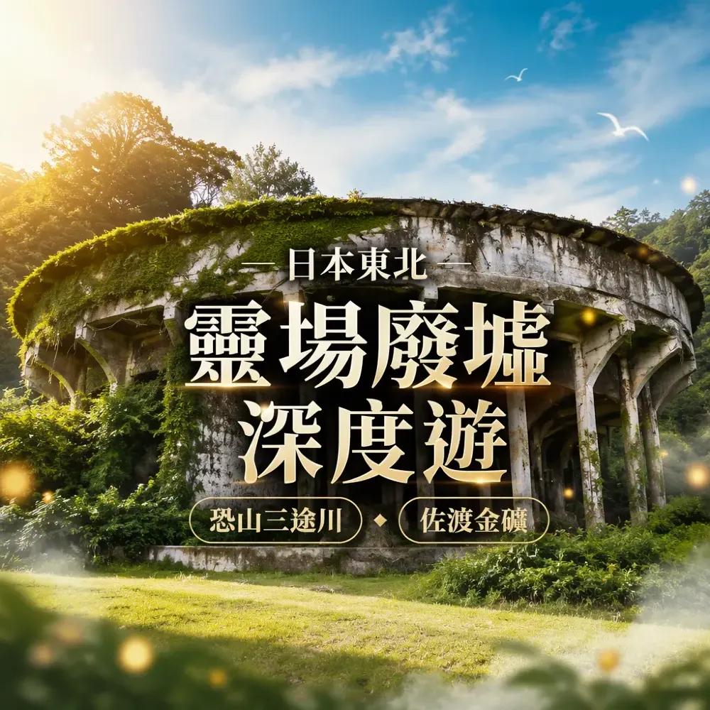 日本東北靈場廢墟深度遊｜恐山三途川＋佐渡金礦