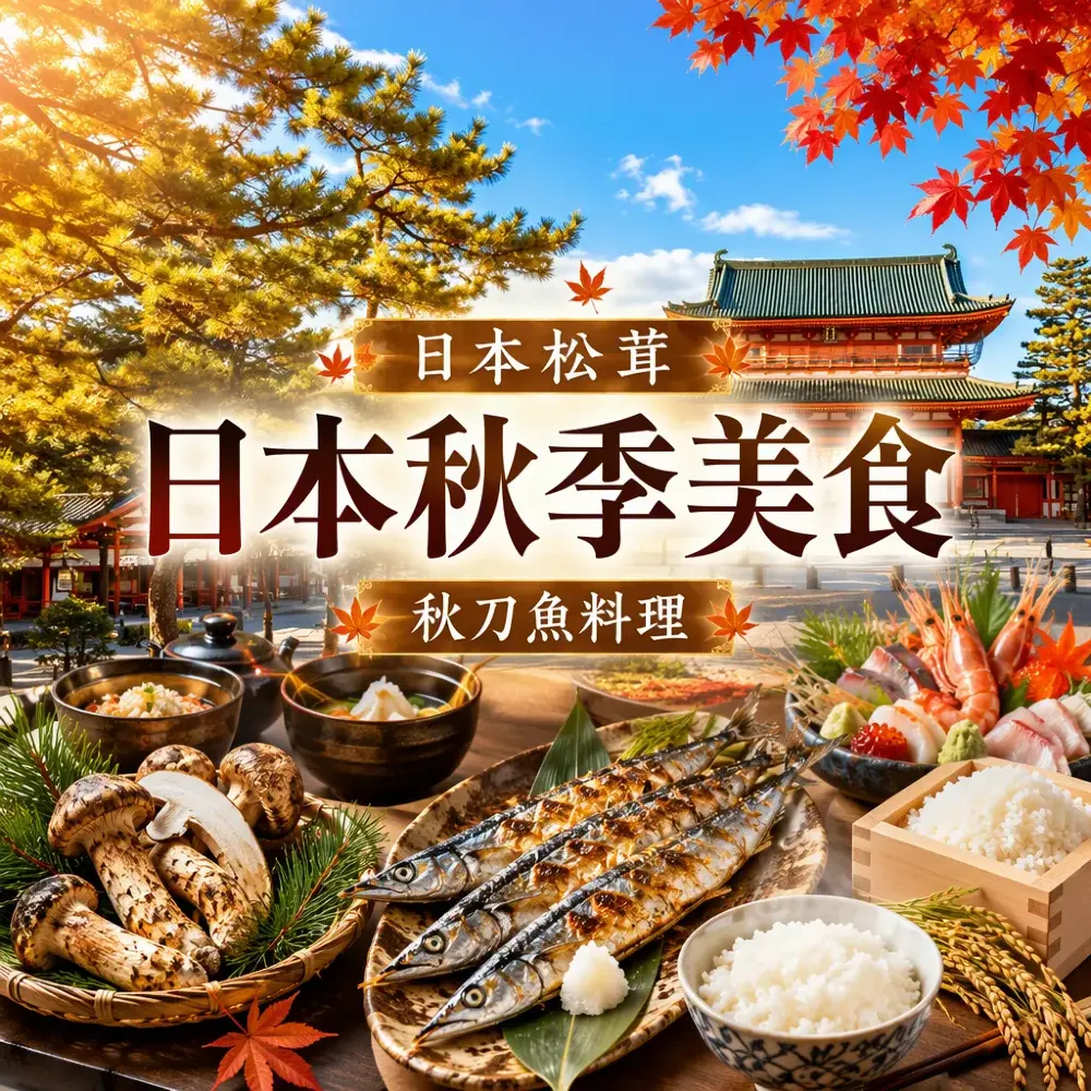 日本秋季美食之旬味｜松茸秋刀魚新米 京都長野札幌