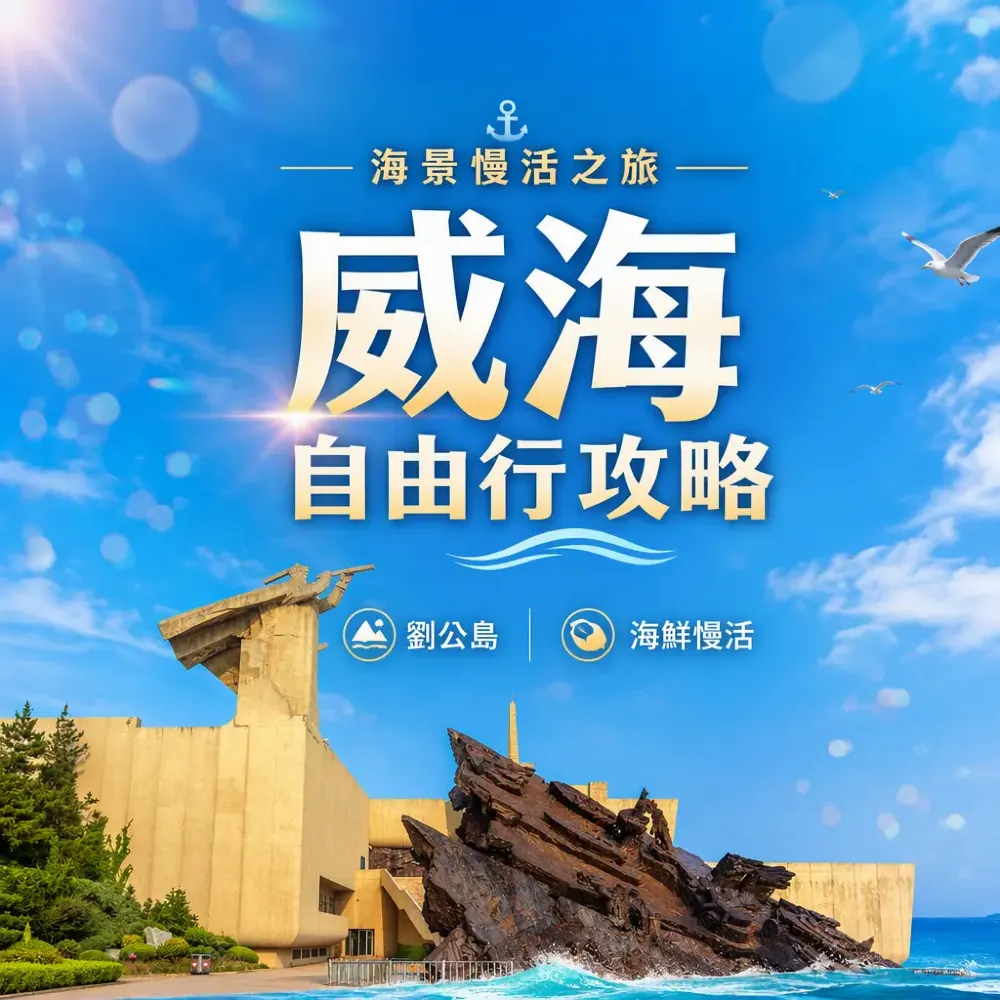 威海自由行攻略｜劉公島海景海鮮慢活之旅