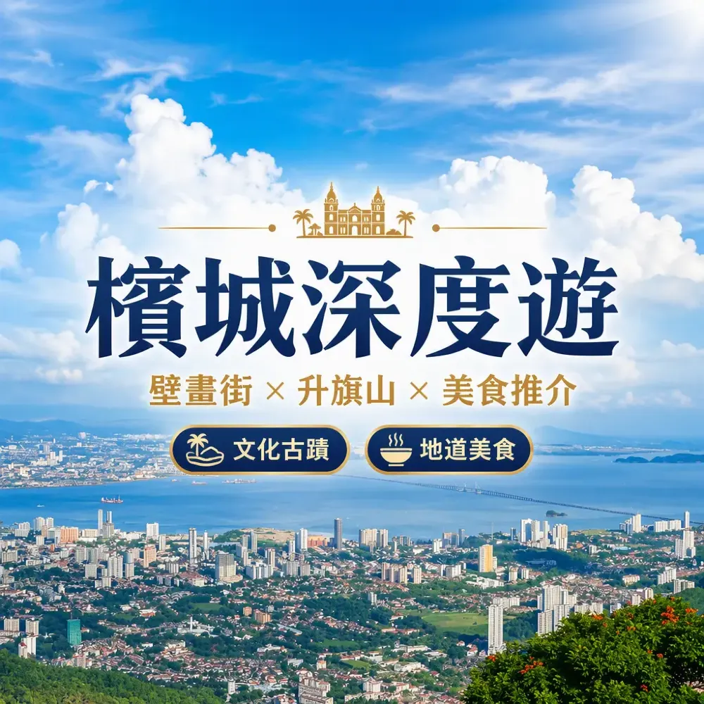 檳城景點深度遊攻略：壁畫街、升旗山與美食推介