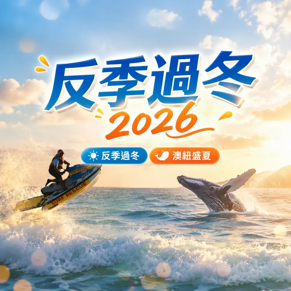 澳紐反季過冬2026｜盛夏海灘＋觀鯨避寒攻略