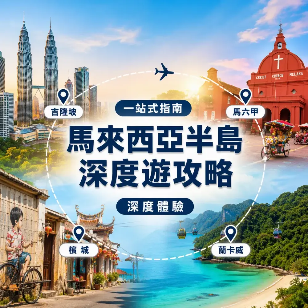 馬來西亞半島深度遊｜吉隆坡馬六甲檳城蘭卡威攻略