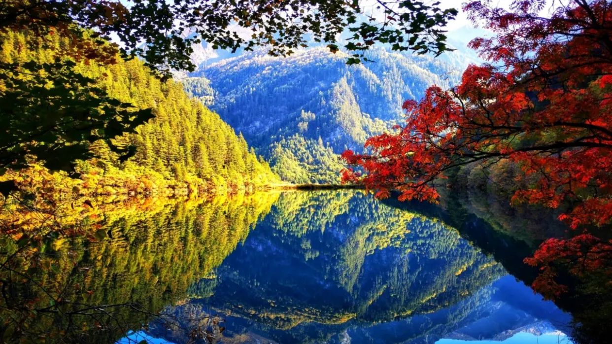 九寨溝~鏡海