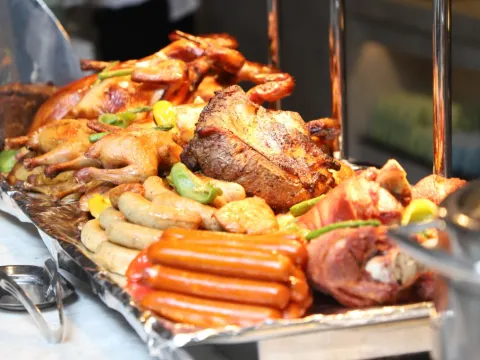 酒店海鮮自助晚餐