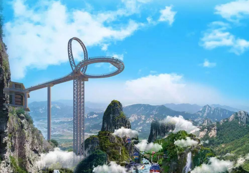 清遠黃騰峽燈光秀 