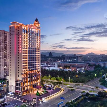 清遠+東莞3天團·清遠玄真十七墅(約1100呎私家庭院一房一廳複式別墅·獨立私家湯泉2池水)+東莞松山湖華美達廣場酒店