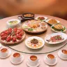 佛山+中山2天團·酒店御廚教煮餸「DIY魚餅」歎中山全鴿宴【(位上)濃鴿湯浸大花膠+(保證每人1隻)網紅爆汁紅燒鴿宴】