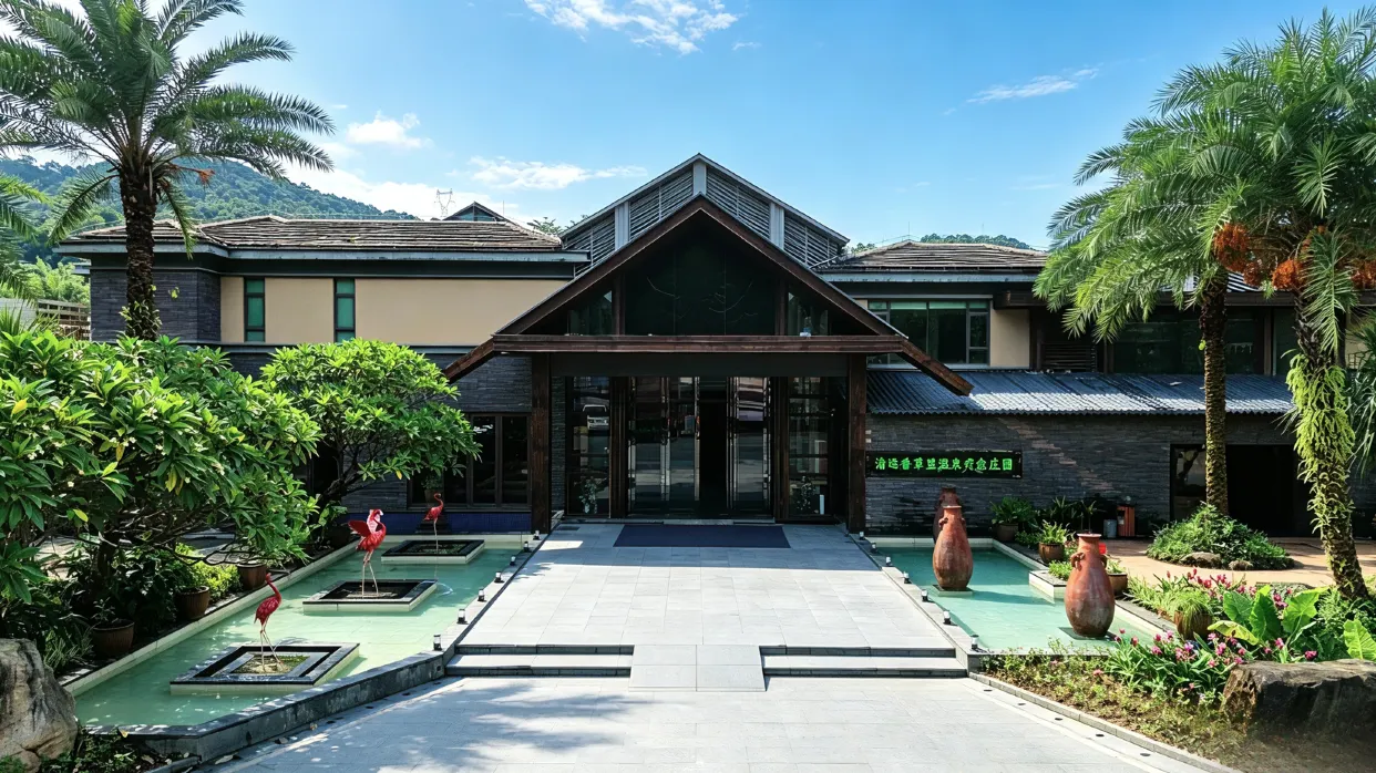 清遠香草裏溫泉療愈莊園
