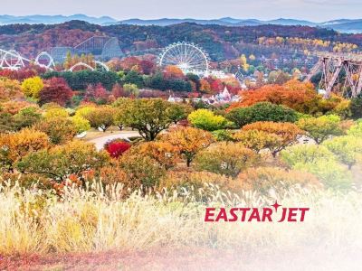 京畿道+釜山6天團·「炸雞體驗」1991橋村炸雞、愛寶樂園Everland、斜坡滑車SkylineLuge、義王鐵道自行車、釜山ArteMuseum、BluelinePark海雲台海岸列車《 限定出發: 10月21日 》