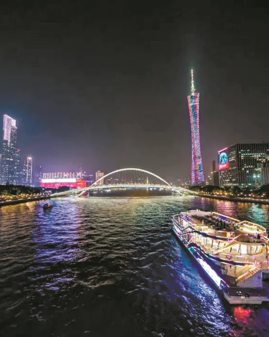 廣州2天團·【羅湖香格里拉酒店享用自助早餐+珠江夜遊~享船上自助晚餐】「廣州白鵝潭大灣區藝術中心」「珠江夜遊」