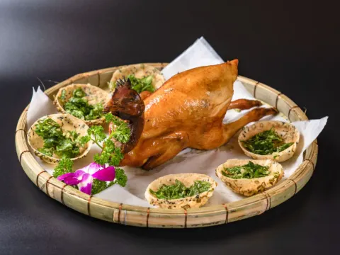 養生勒菜燒雞宴