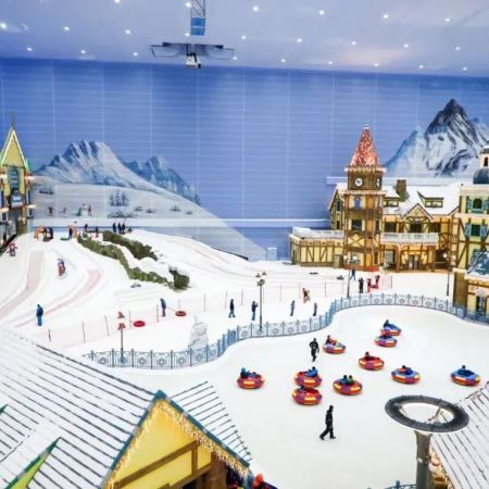 廣州+佛山3天團·暢玩3大樂園「融創雪世界+融創大馬戲+融創樂園」+雲山春色，遇見花開”「桃花澗觀賞桃花」+新春醒獅