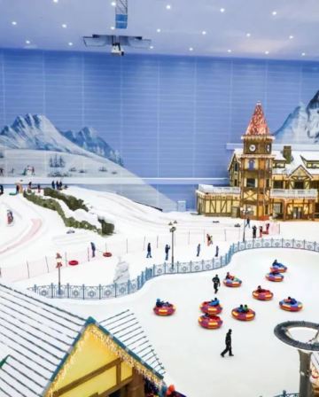 廣州+佛山3天團·暢玩3大樂園「融創雪世界+融創大馬戲+融創樂園」+雲山春色，遇見花開”「桃花澗觀賞桃花」+新春醒獅