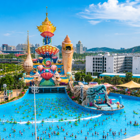 佛山2天團·《清涼一夏》 順德瑪雅海灘水公園 保證入住2026年全新開業國際品牌~佛山潭洲國際會展中心逸扉酒店
