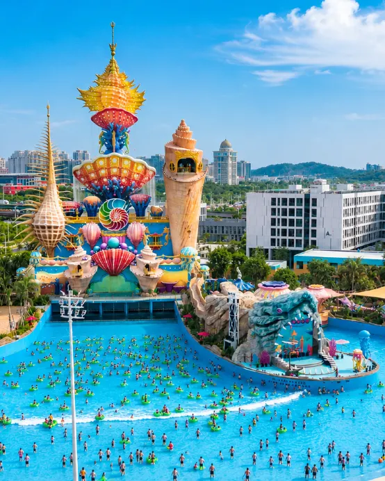 佛山2天團·《清涼一夏》 順德瑪雅海灘水公園 保證入住2026年全新開業國際品牌~佛山潭洲國際會展中心逸扉酒店