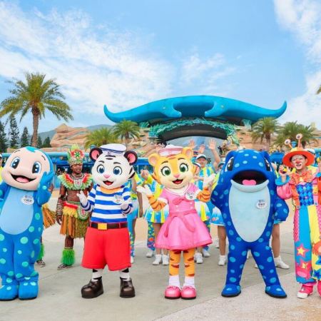 珠海+中山2天團·暢遊全球最大海洋主題樂園「珠海長隆海洋王國」「海洋燈光煙花SHOW」（重本包門票~保證暢玩5小時）