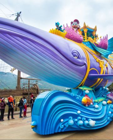 中山+珠海3天團·春節加班線「珠海長隆海洋王國」（重本包入場）+國家5A級景區「中山影視城」「幸福花海」美食純玩3天團