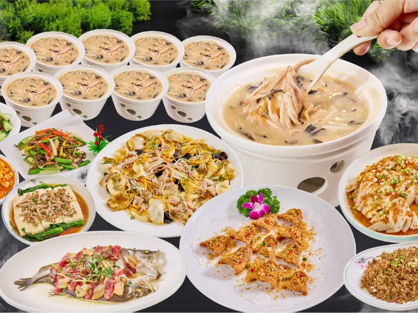 鮮味十足蛇皇宴~錦絲御品蛇皇羹(位上)+避風塘椒鹽蛇碌宴