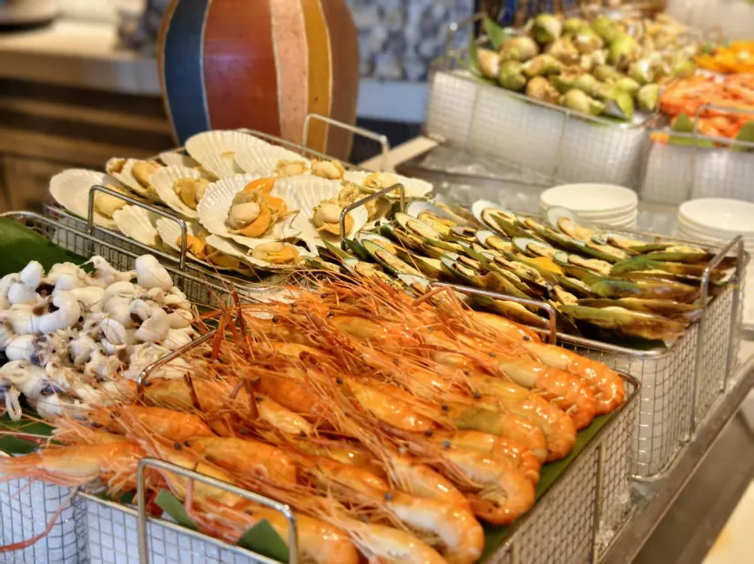 酒店海鮮自助餐