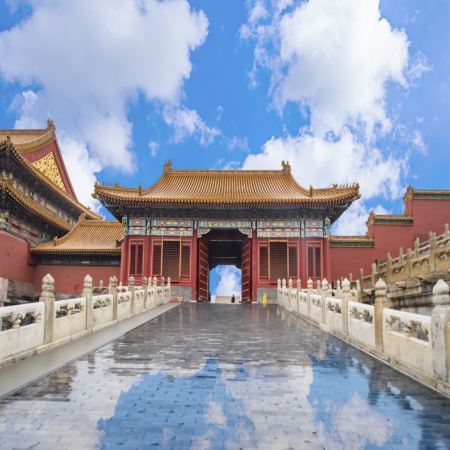 北京5天團·【全程尊享國際品牌 Ritz-Carlton麗思卡爾頓酒店】【黑珍珠一鑽餐廳~揚州宴】【永安私廚~米芝蓮推薦餐廳羊大爺涮肉】【永安私廚~海天閣】