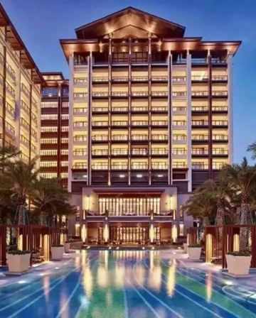 惠州+東莞2天團·《温泉度假》國際品牌Hilton龍門富力希爾頓度假酒店(豪華景觀泡池客房~含2池温泉)