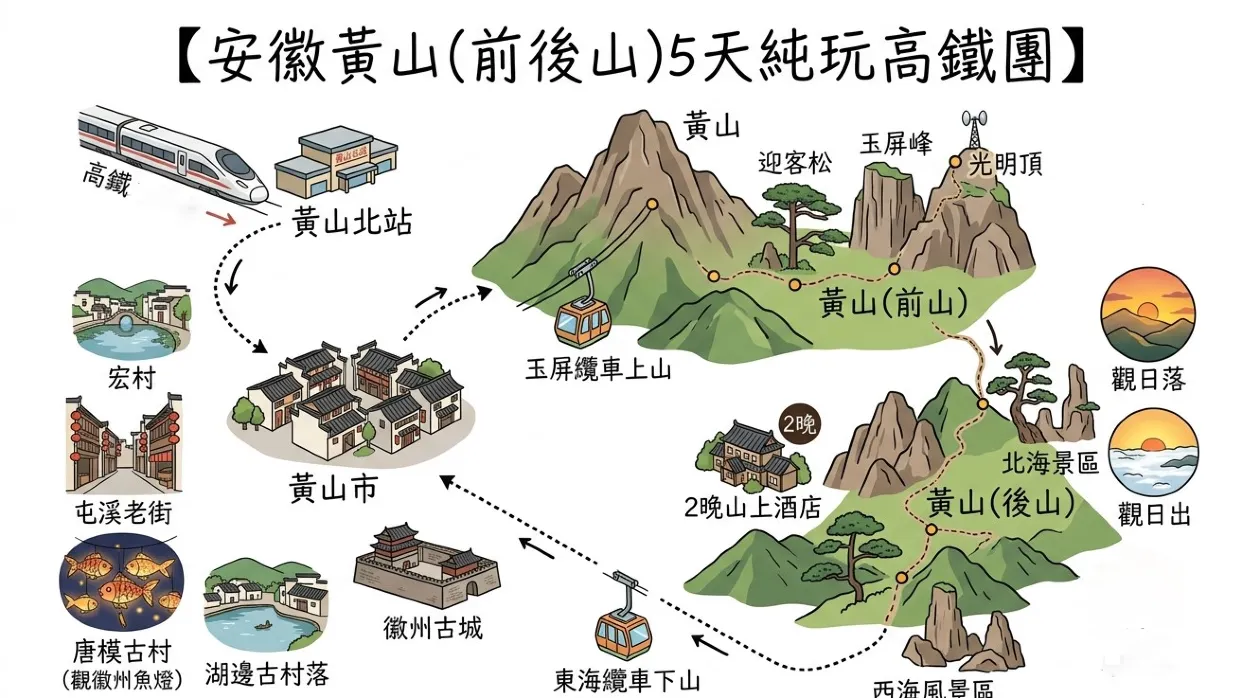 行程示意圖