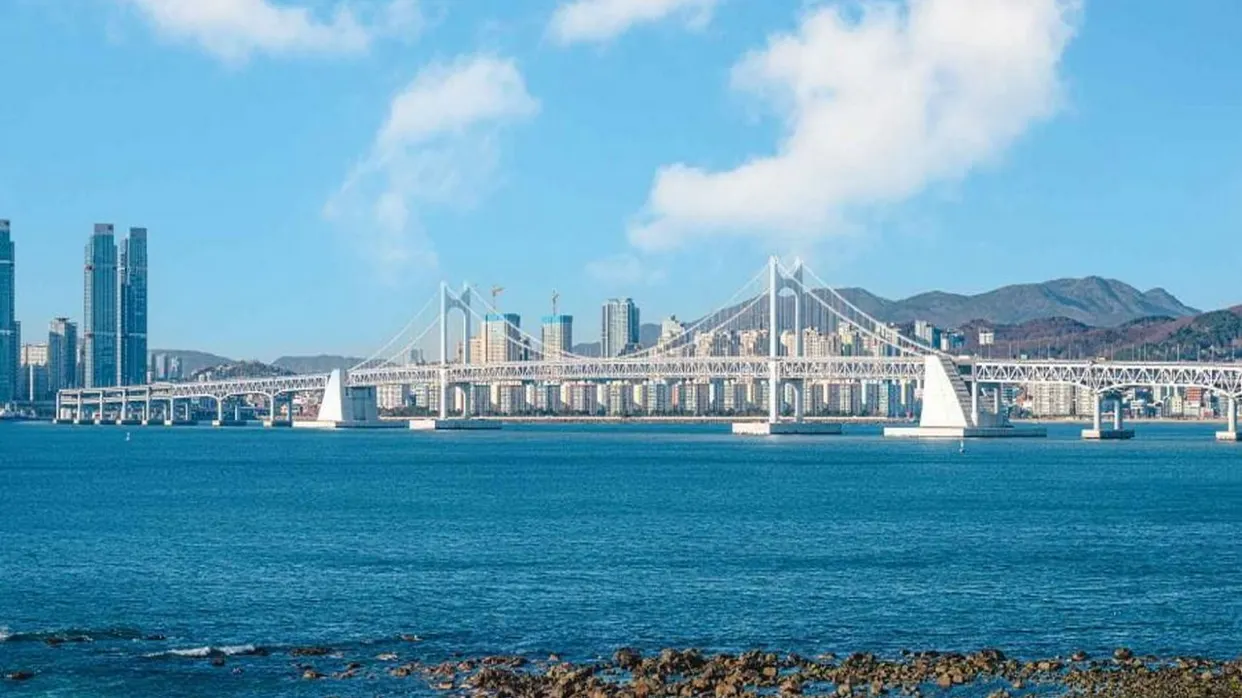 遠眺廣安大橋