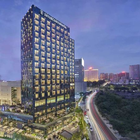 東莞2天團·《星級酒店》 至HEA享受國際品牌InterContinental Hotel東莞洲際酒店  歎【酒店豐富海鮮自助晚餐】、園林私廚秘製【正宗荔枝柴燒鵝宴(保證每席1隻)】 東莞純玩2天團