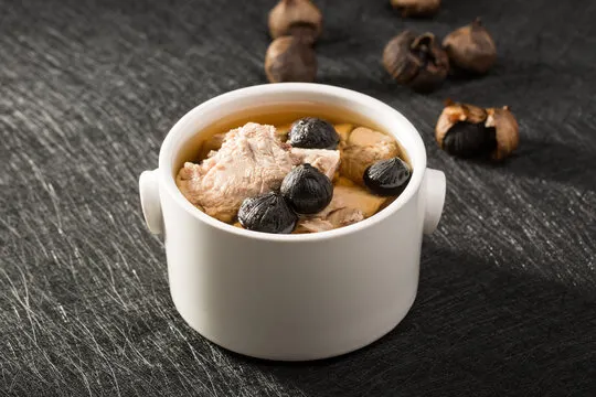 黑蒜養生湯