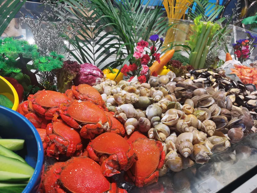 酒店自助晚餐