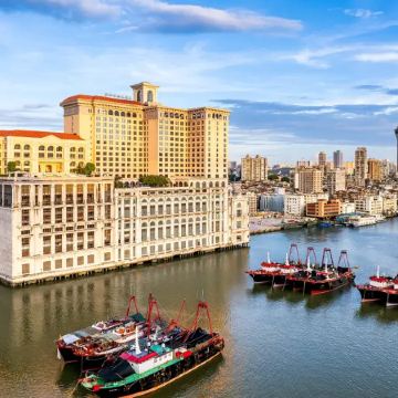 澳門2天團·澳門潮遊攻略「澳門大熊貓館」「保利美高梅博物館」保證入住 雅高集團旗下奢華品牌 澳門十六浦索菲特酒店