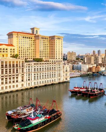 澳門2天團·澳門潮遊攻略「澳門大熊貓館」「保利美高梅博物館」保證入住 雅高集團旗下奢華品牌 澳門十六浦索菲特酒店