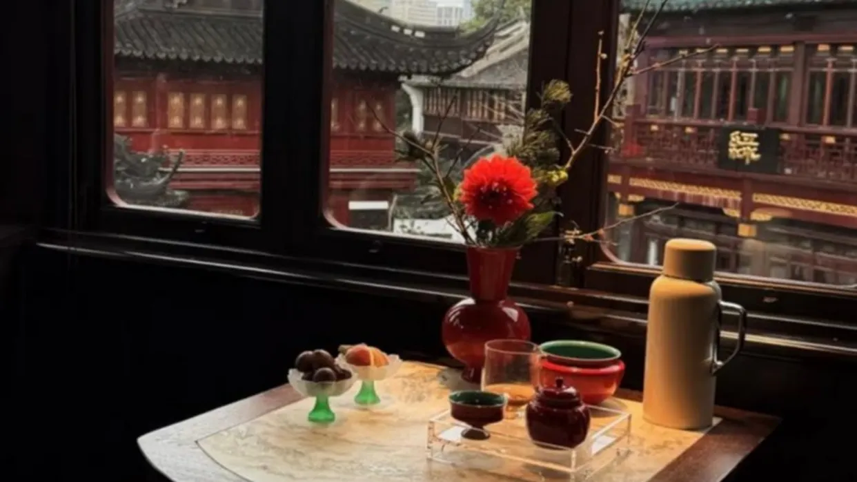 湖心亭茶樓品茶