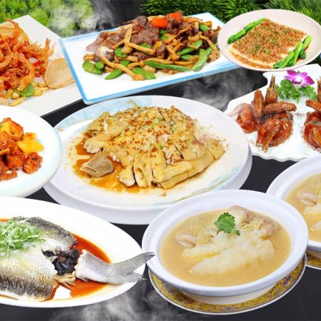 中山+佛山2天團·《中山順德食足8餐》【(位上)古法荷香火瞳翅+琉璃脆皮金豬(每席1隻)】【宮廷珍饈金湯至尊佛跳牆】