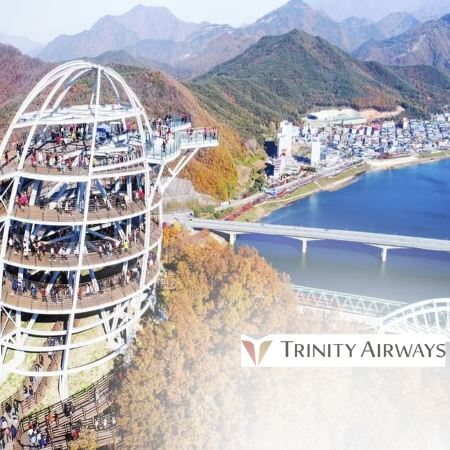 丹陽+寧越+首爾6天團·榮州Museom村、忠州湖遊船體驗、「丹陽八景之首」島潭三峰、滿天下SKY WALK天空步道、寧越十景之一 : 水墨畫之境「立石」、韓半島地形「仙岩村」