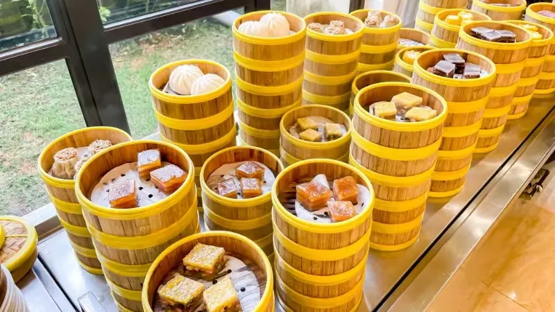 酒店自助晚餐