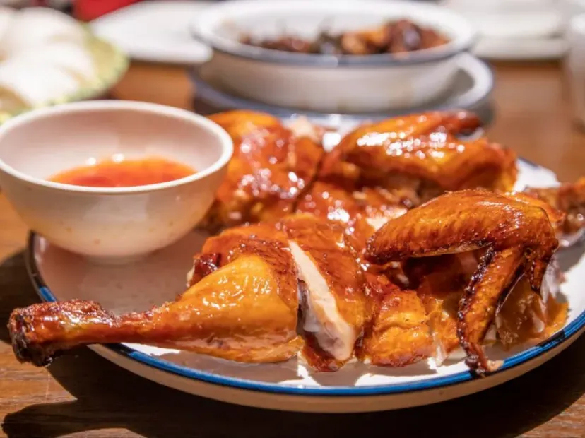 荔枝木炭燒雞+桃姐燒鵝宴