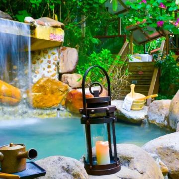 惠州3天團·《主題温泉+星級酒店》南崑山雲頂温泉威士忌酒店(獨立温泉泡池房)+國際品牌~惠州翡翠山華美達酒店