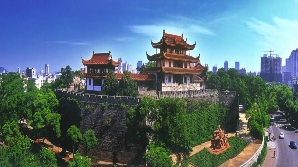 天心閣古城牆