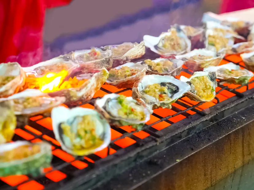 酒店自助晚餐